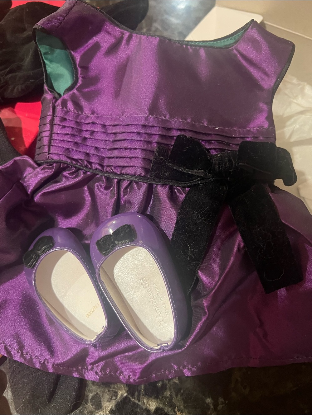 American Girl Purple Party Outfit Boxed Set - Purple